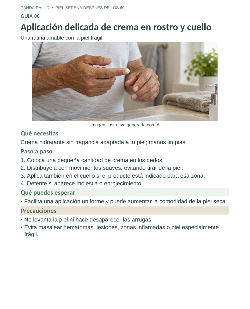 Muestra del ebook: Rostro y cuello